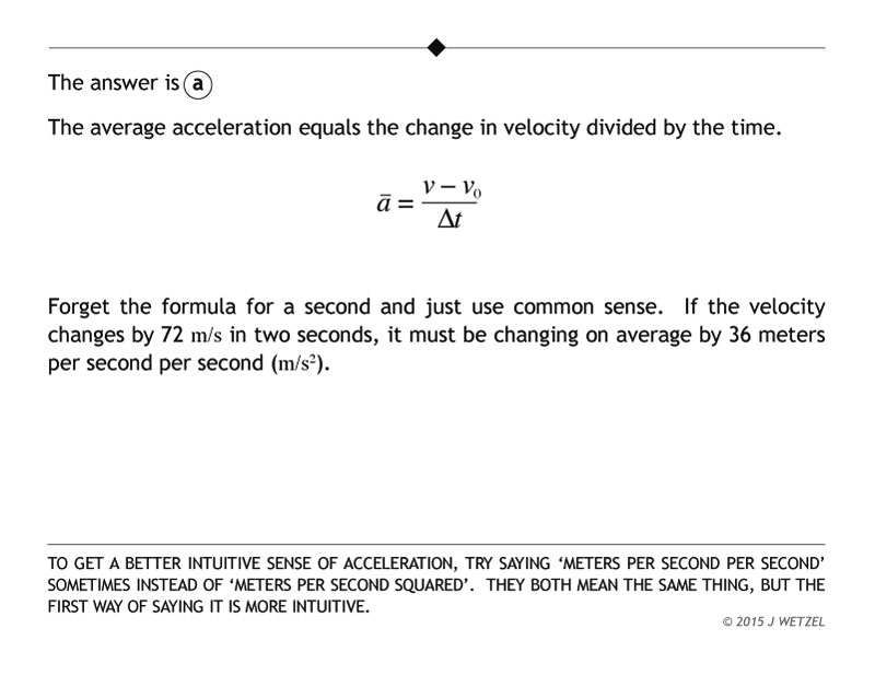 Explanation of rocket problem.