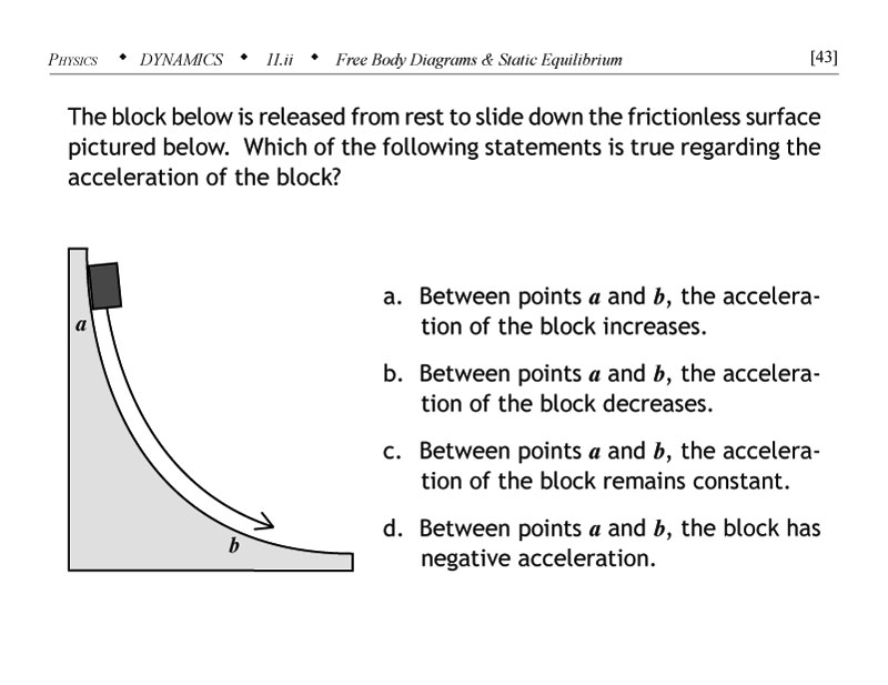 Variation of inclined plane problem