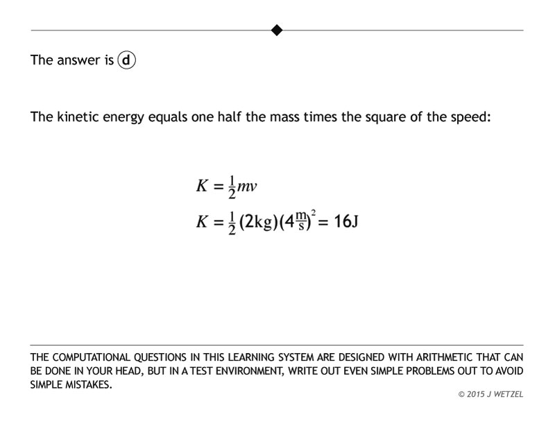 Explanation of work and energy problem involving meteorite
