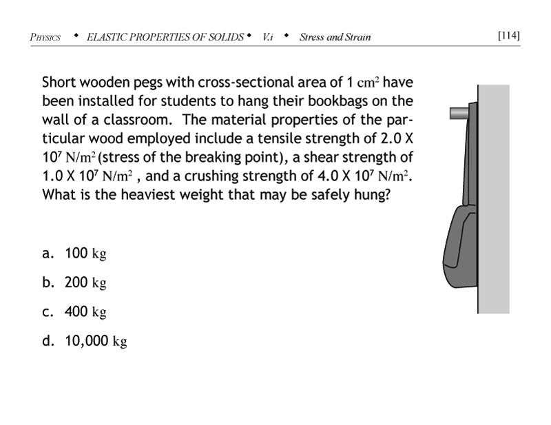 Shear modulus problem