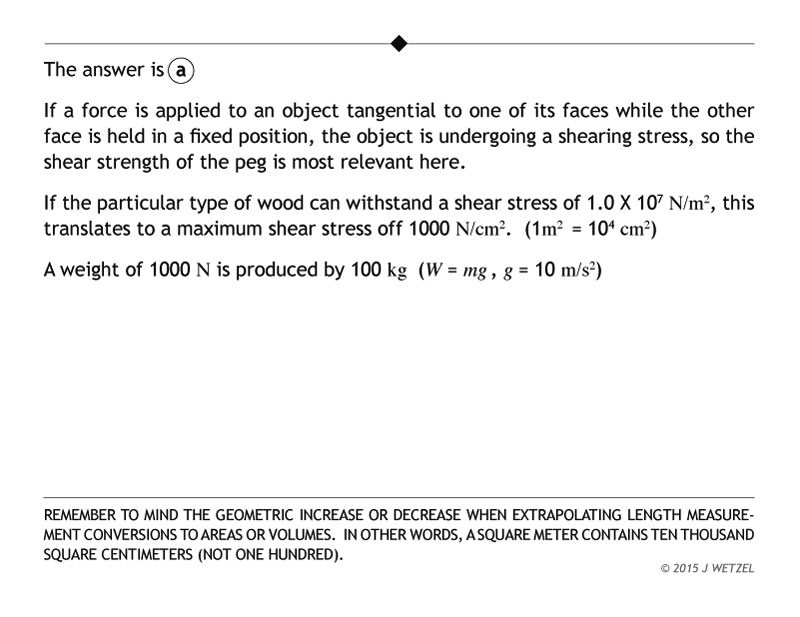 Shear modulus problem explanation