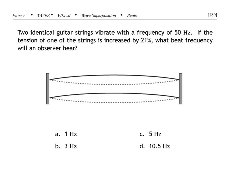 Beat frequency problem