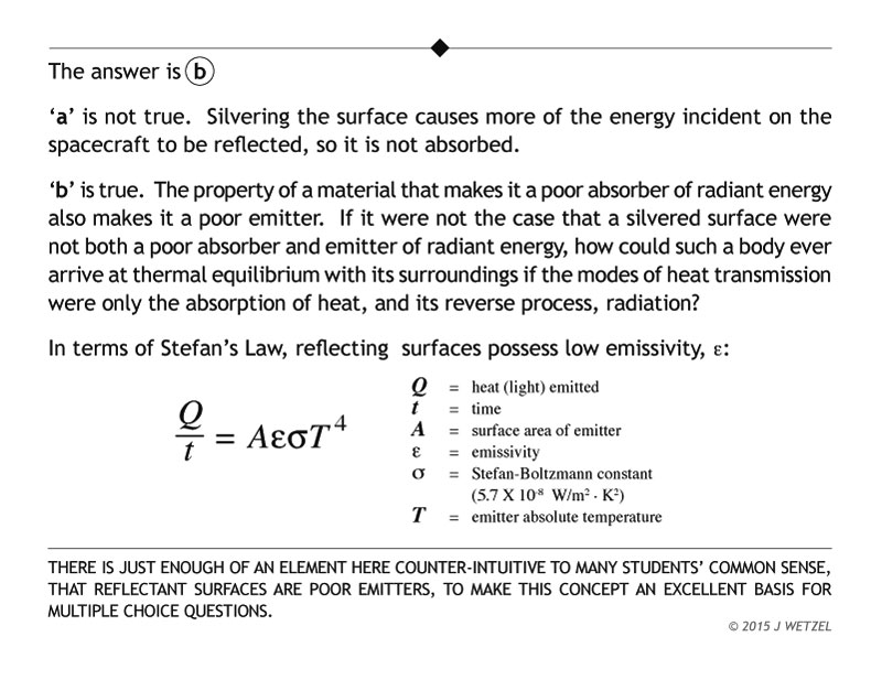 Heat exchange problem explanation