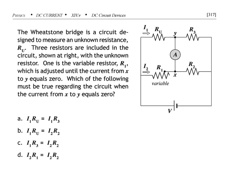 Wheatstone bridge