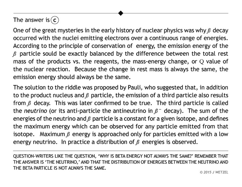 Explanation of liquid scintillation problem