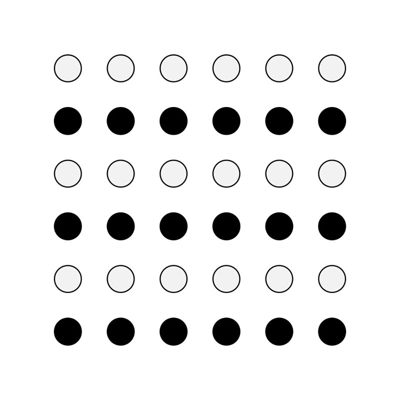 Perspective, relative size, occlusion and texture gradients all contribute to the three-dimensional appearance of this photo.