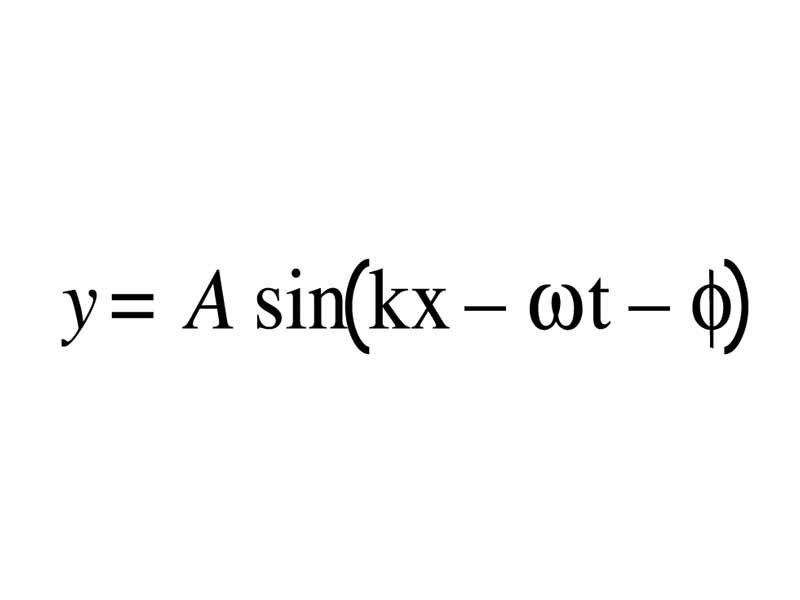 The wave equation with phase angle included