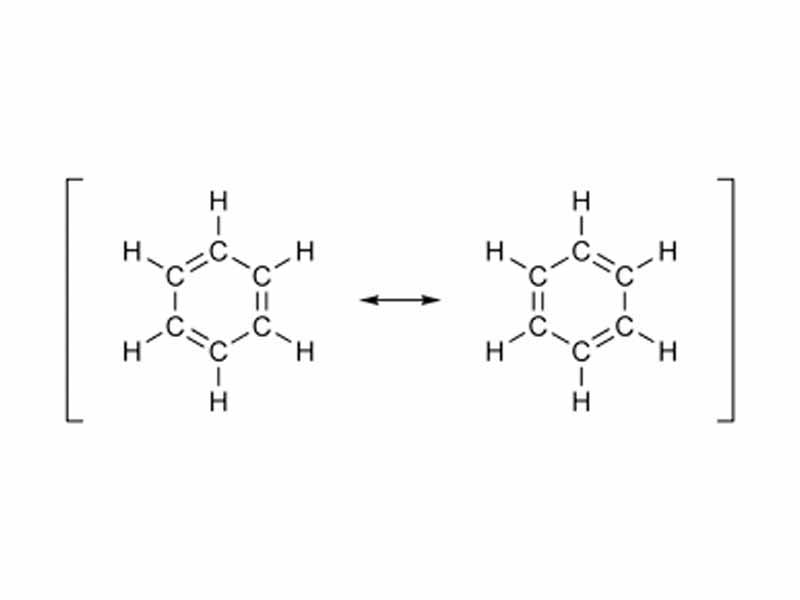 Chemical structure of benzene