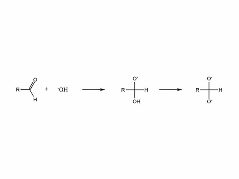 1st Step in the Cannizzaro reaction