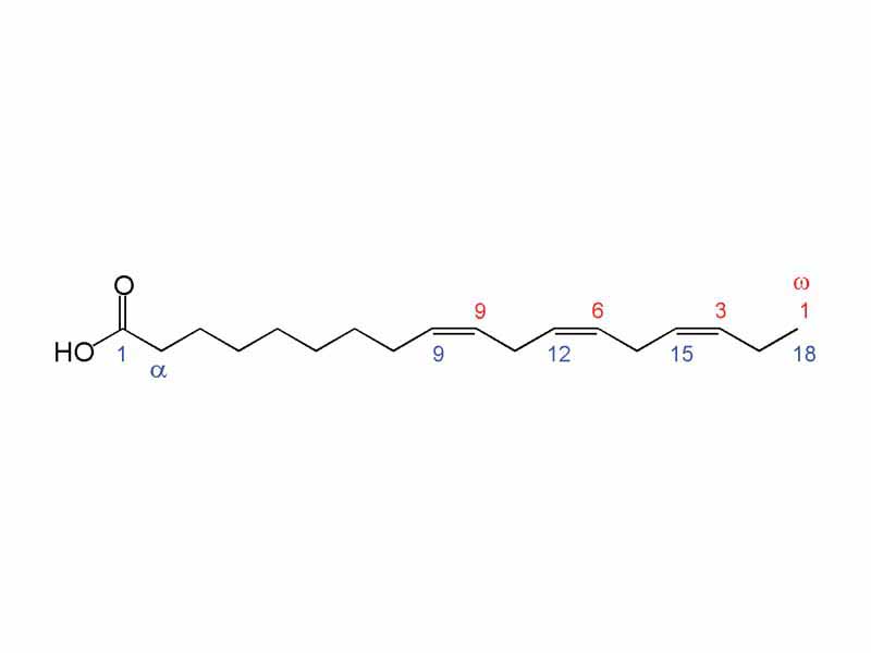 Linolenic acid structure