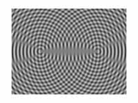 Interference pattern of spherical wav...
