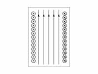 Stylized illustration of the magnetic...