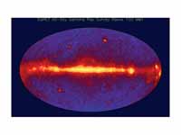 Image of entire sky in 100 MeV or gre...