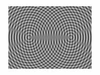 Interference pattern of spherical wav...