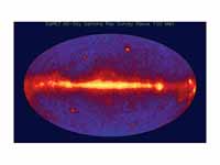 Image of entire sky in 100 MeV or gre...