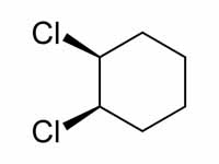 Skeletal formula of cis-1,2-dichloroc...